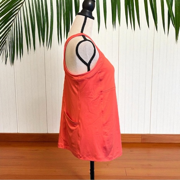 Athleta Coral Built-In Bra Racerback Tank Top - XL - Picture 2 of 15